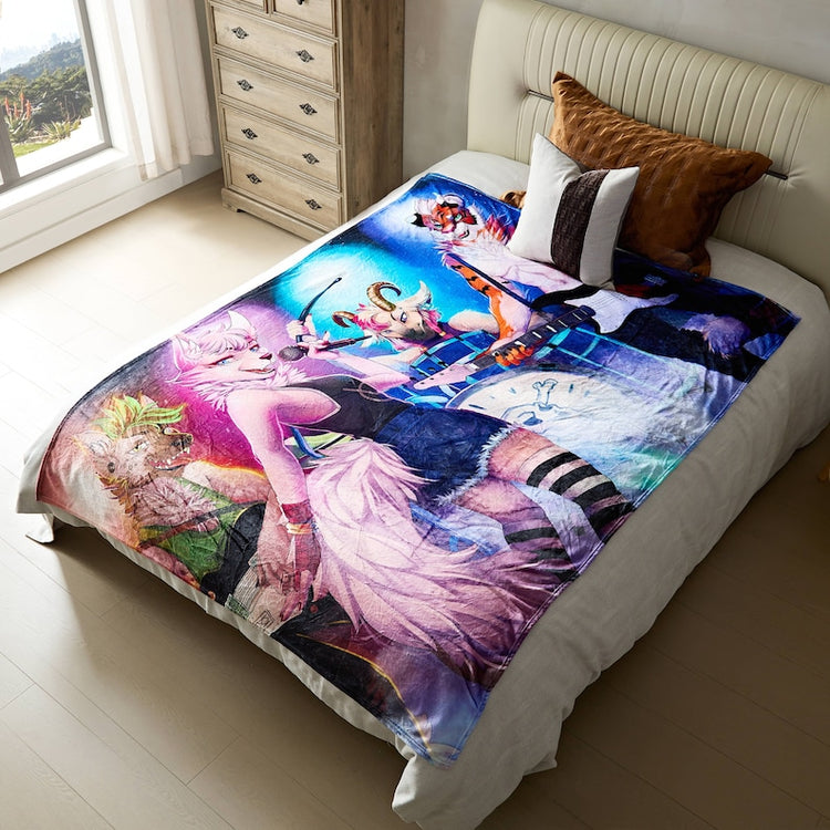  Blankets Furry Art Blanket