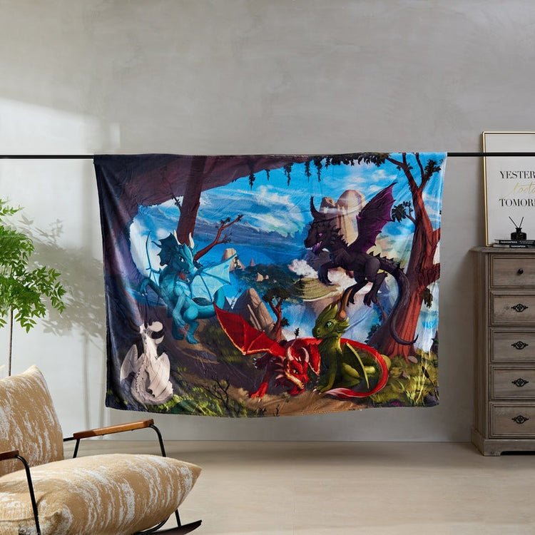  Blankets Furry Art Blanket