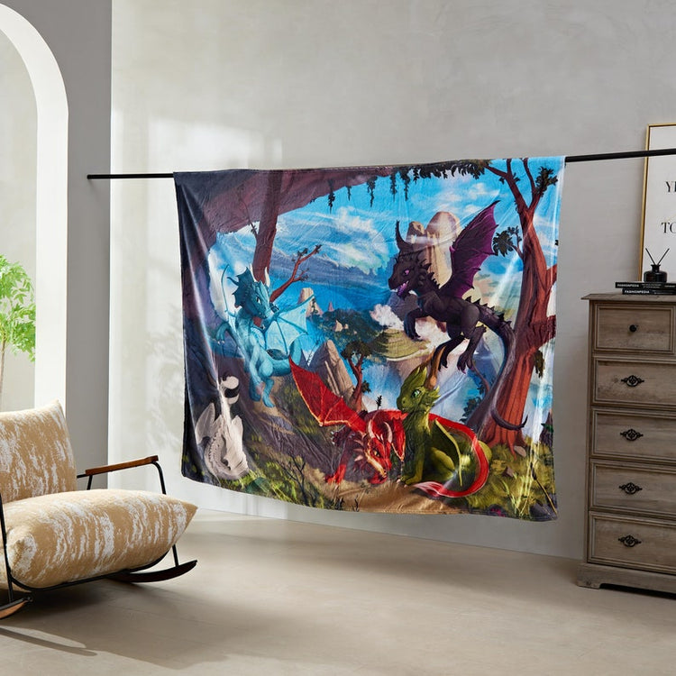  Blankets Furry Art Blanket