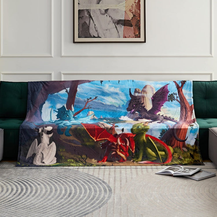  Blankets Furry Art Blanket