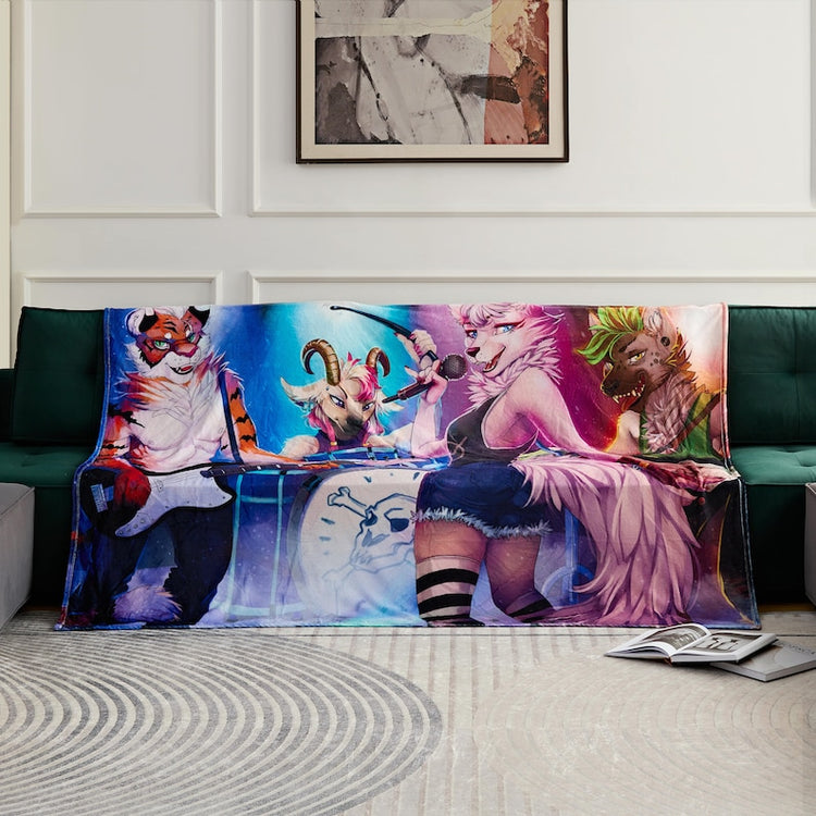  Blankets Furry Art Blanket