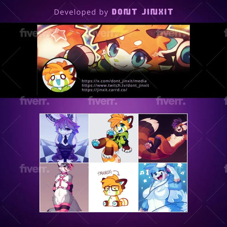 Sam Raccoon Dakimakura Furry Body Pillow Cover by dont_jinxit