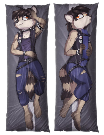 Joseph Raccoon Dakimakura Furry Body Pillow Cover by Felix F