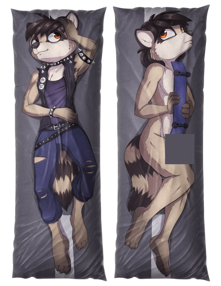 Joseph Raccoon Dakimakura Furry Body Pillow Cover by Felix F