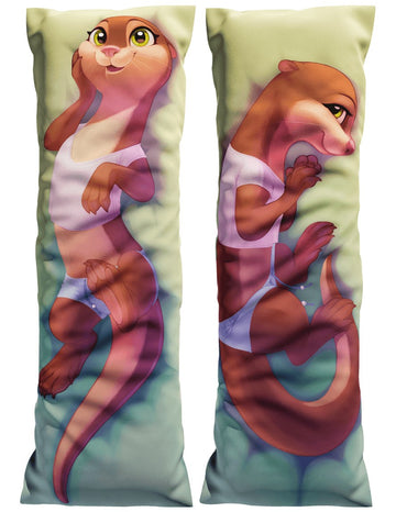 Daki Sea Creature Dakimakura Furry Body Pillow Cover by Taneysha