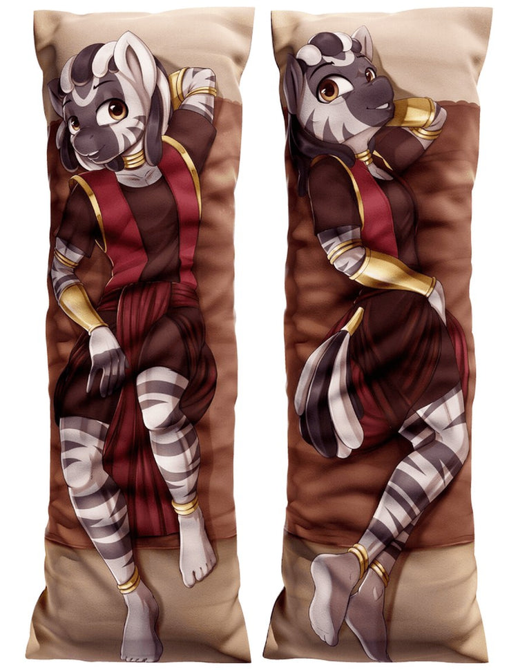 Kizya Equine Dakimakura Furry Body Pillow Cover by Felix F