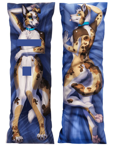 Mia Canine Dakimakura Furry Body Pillow Cover by maaia