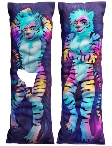 Michael Feline Dakimakura Furry Body Pillow Cover by Soapaint