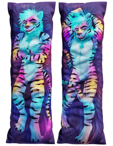 Michael Feline Dakimakura Furry Body Pillow Cover by Soapaint