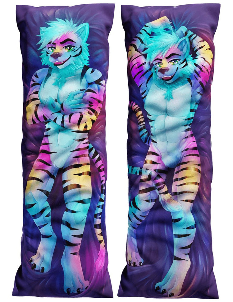Michael Feline Dakimakura Furry Body Pillow Cover by Soapaint