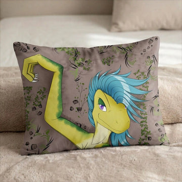 Raptor by Jeson RC Head Pillow Cover front US standard pillow mockup
