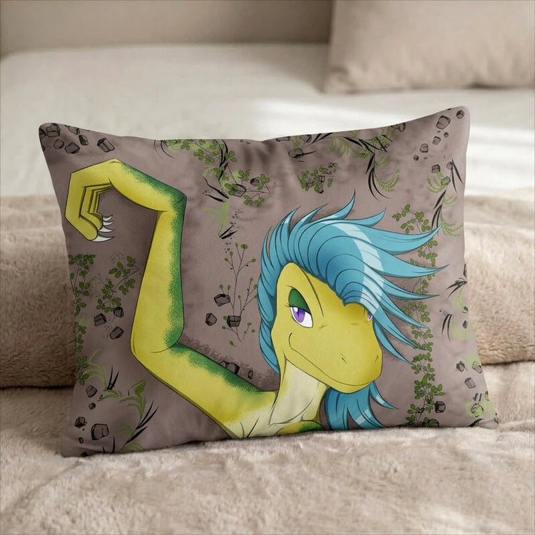 Raptor by Jeson RC Head Pillow Cover front US standard pillow mockup