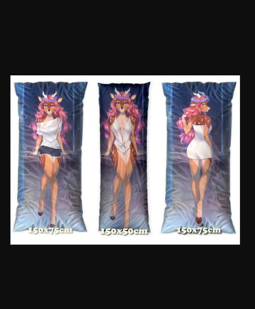 Fawnelle Covers (Dakimakura) Dakimakura Furry Body Pillow Cover by Fensu