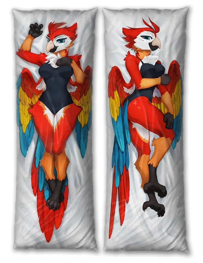 Seraphina Bird Dakimakura Furry Body Pillow Cover