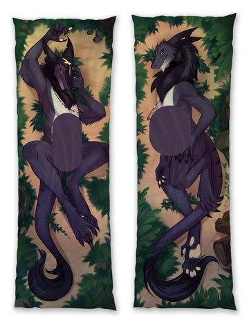 Sergal by Tan dakimakura - Nude NSFW smooth fur-color censored preview