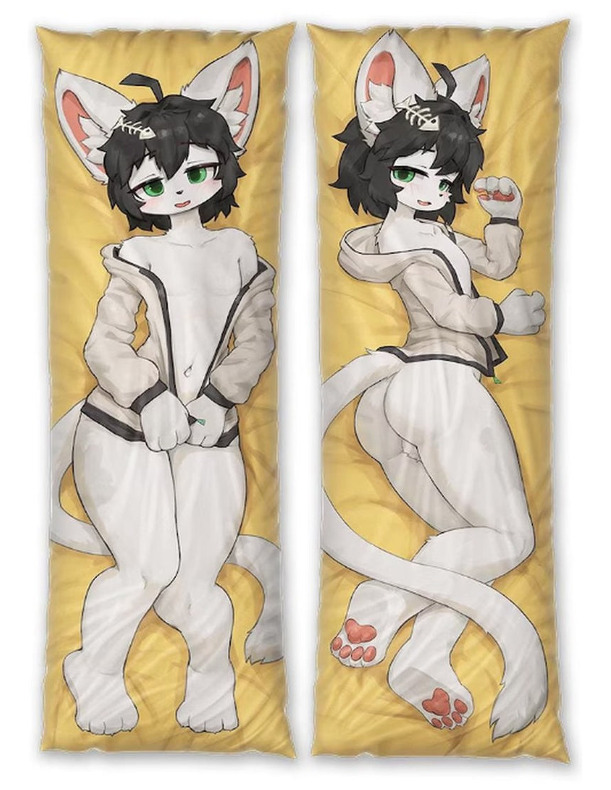 Simon Feline Dakimakura Furry Body Pillow Cover by Arca