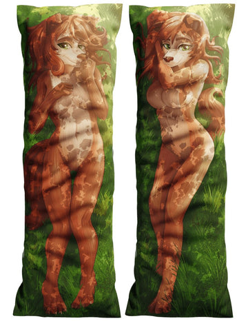 Sofia Canine Dakimakura Furry Body Pillow Cover by Soapaint