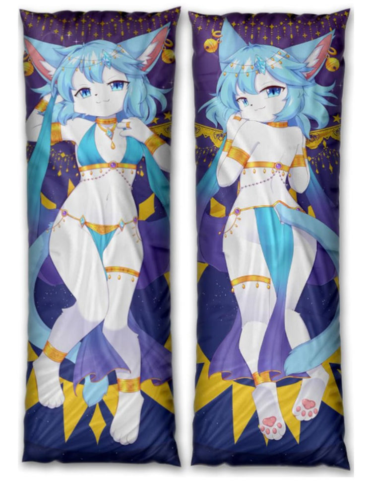 Soraya Feline Dakimakura Furry Body Pillow Cover by Quốc Anh Phùng