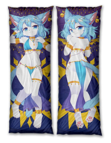 Soraya Feline Dakimakura Furry Body Pillow Cover by Quốc Anh Phùng