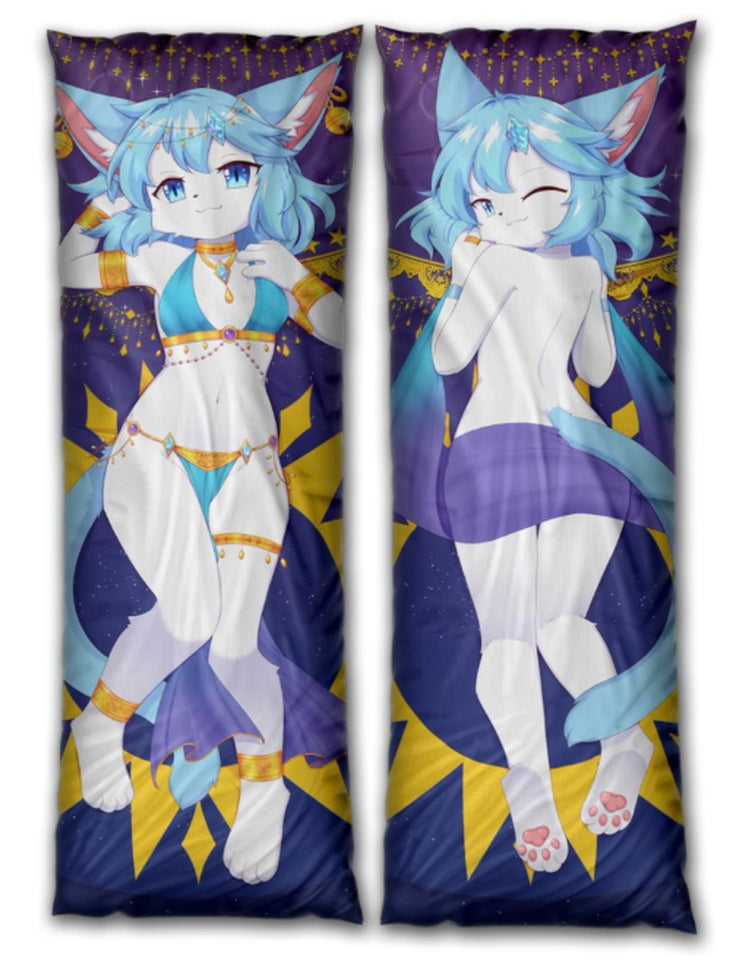 Soraya Feline Dakimakura Furry Body Pillow Cover by Quốc Anh Phùng