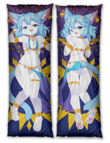 Soraya Feline Dakimakura Furry Body Pillow Cover by Quốc Anh Phùng