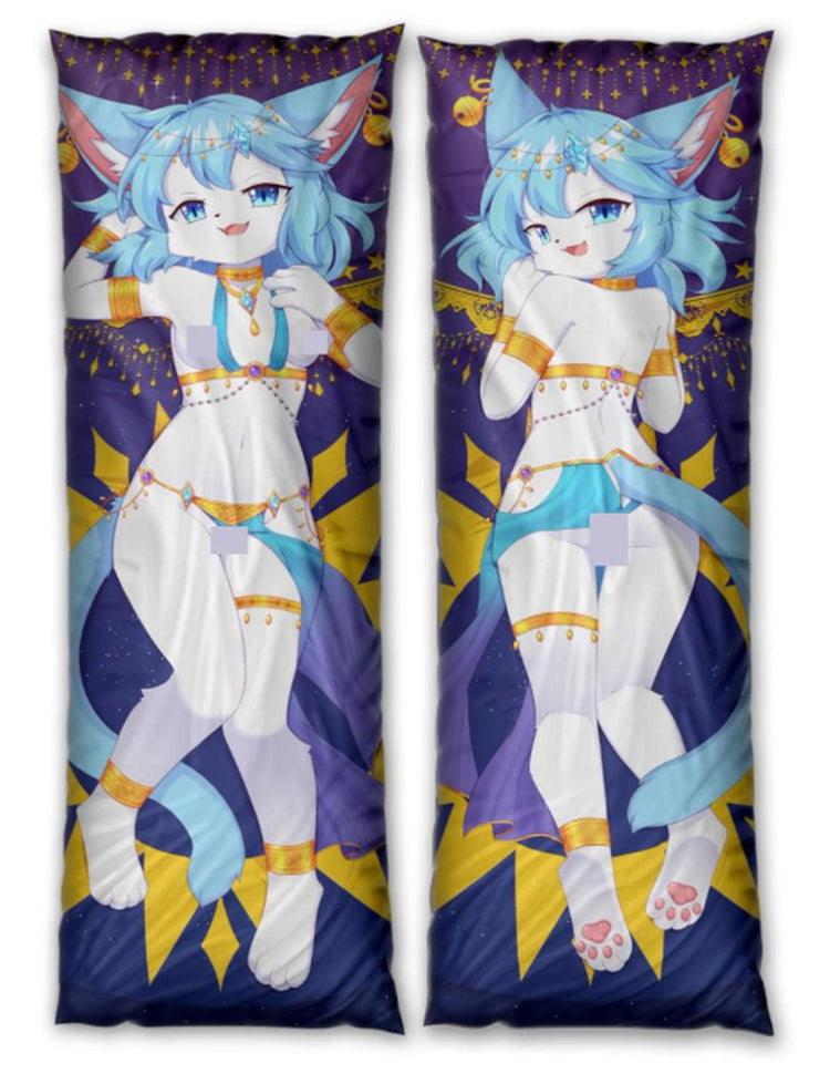 Soraya Feline Dakimakura Furry Body Pillow Cover by Quốc Anh Phùng