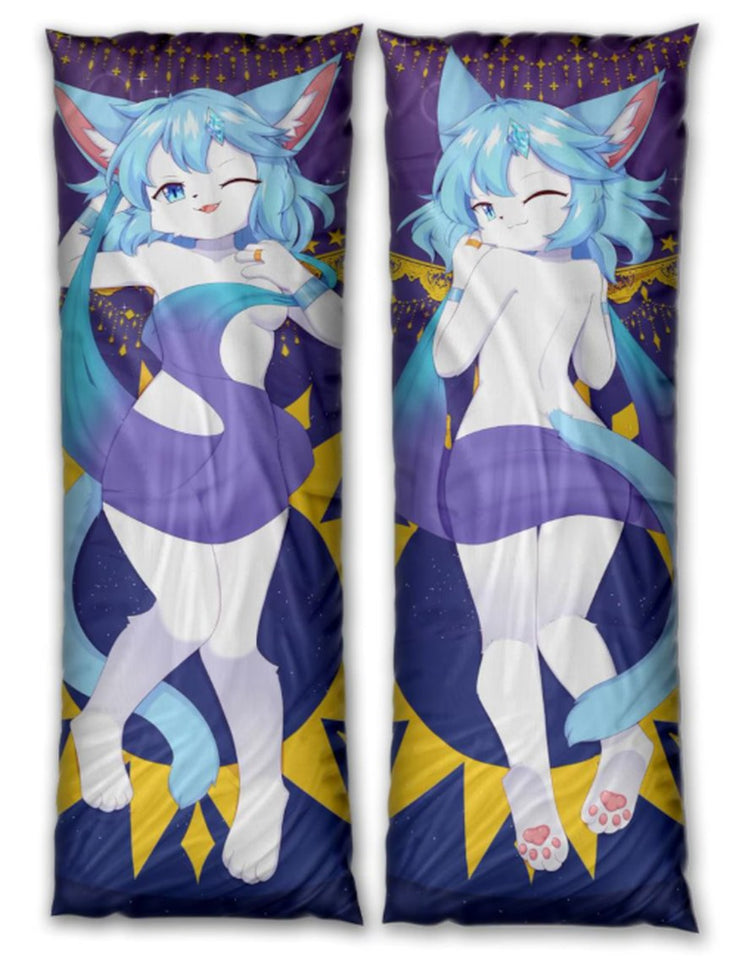 Soraya Feline Dakimakura Furry Body Pillow Cover by Quốc Anh Phùng