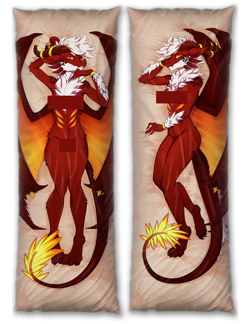 Venmys Dragon Dakimakura Furry Body Pillow Cover