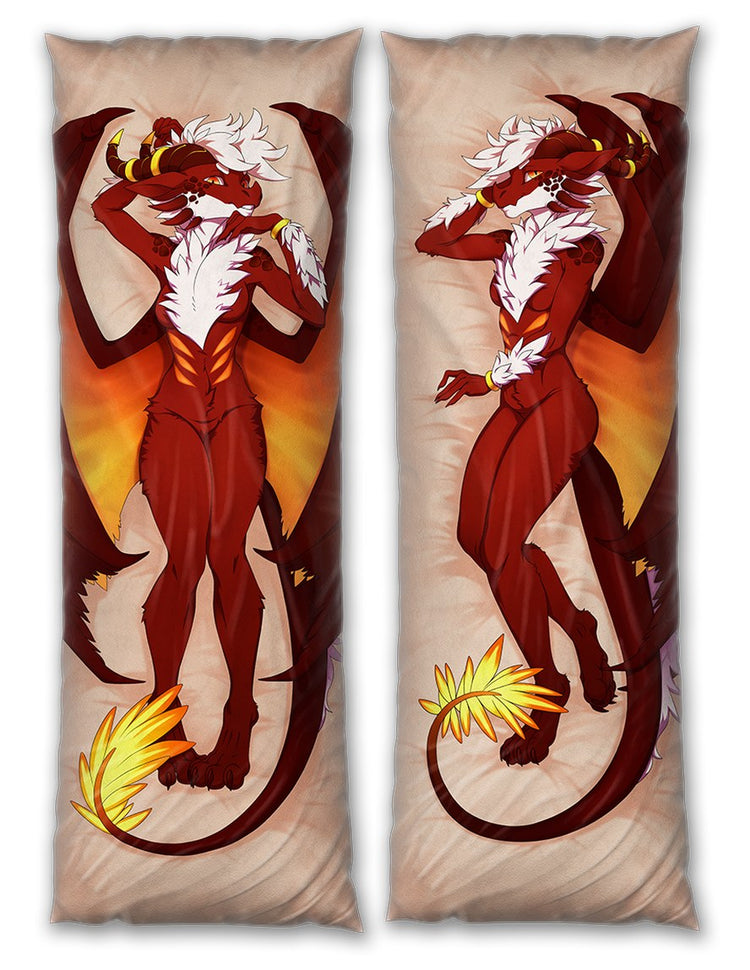 Venmys Dragon Dakimakura Furry Body Pillow Cover