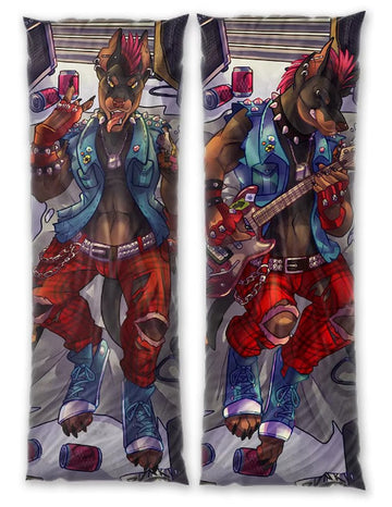 Vexx Canine Dakimakura Furry Body Pillow Cover by Ram the Dragon
