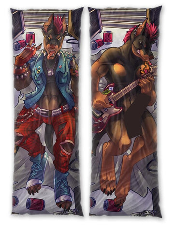 Vexx Canine Dakimakura Furry Body Pillow Cover by Ram the Dragon