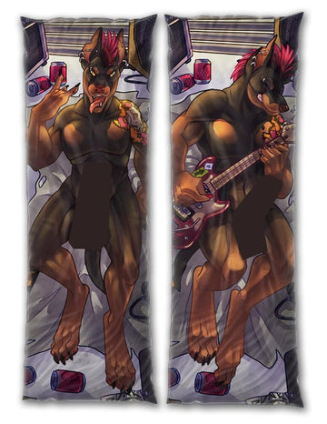 Vexx Canine Dakimakura Furry Body Pillow Cover by Ram the Dragon