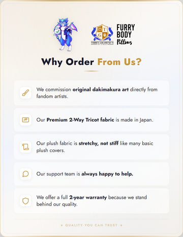 celti the Otter - Why Order From Us