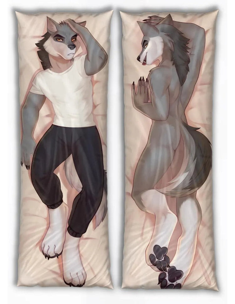 Zevren Canine Dakimakura Furry Body Pillow Cover by Taneysha