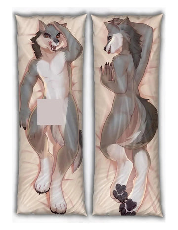 Zevren Canine Dakimakura Furry Body Pillow Cover by Taneysha