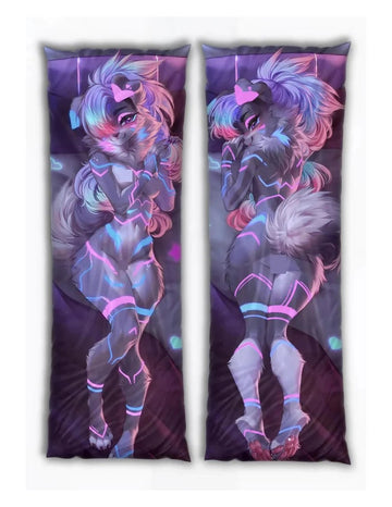 Zyra Canine Dakimakura Furry Body Pillow Cover by Shenki